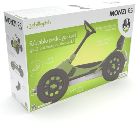 Педальная машинка-картинг Chillafish Monzi-RS