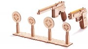 Деревянный 3D-конструктор Wood Trick - Набор пистолетов
